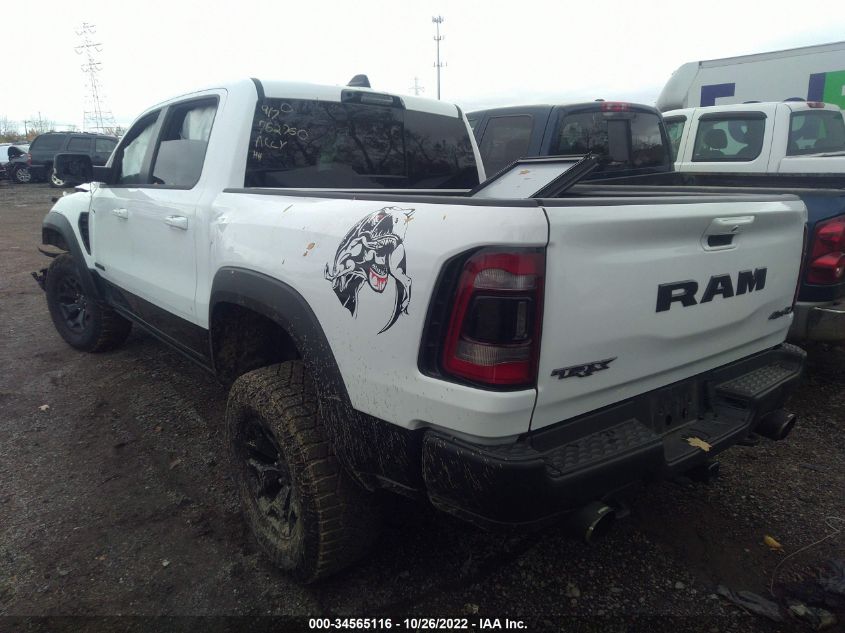 2021 RAM 1500 TRX VIN: 1C6SRFU94MN762760