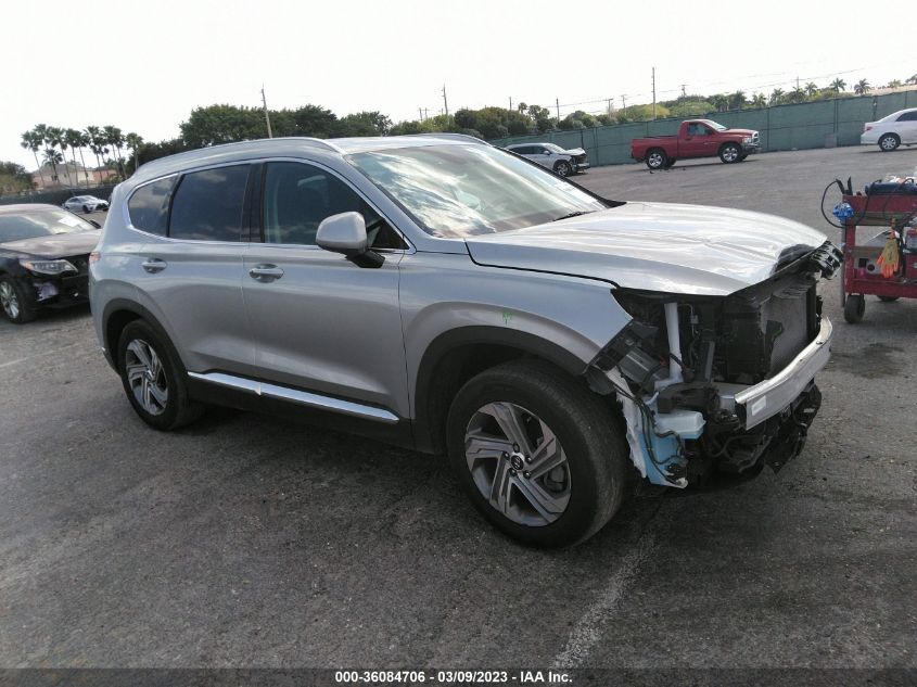 2022 HYUNDAI SANTA FE SEL VIN: 5NMS24AJ6NH424839