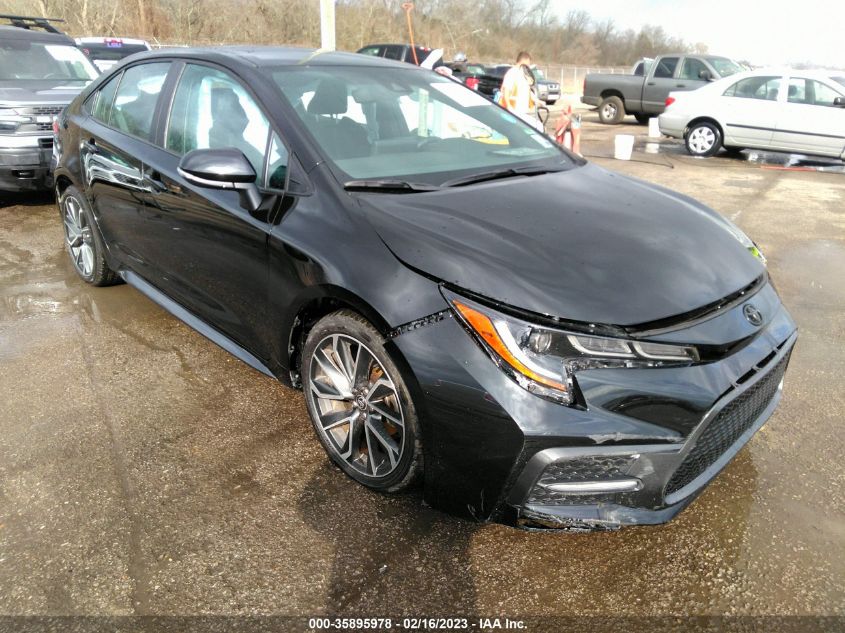 2022 TOYOTA COROLLA SE/SE NIGHTSHADE/APEX SE VIN: 5YFS4MCE4NP117301