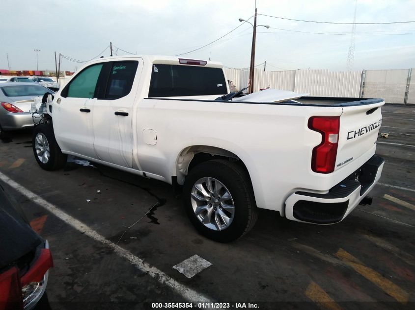 2021 CHEVROLET SILVERADO 1500 CUSTOM VIN: 1GCRWBEK4MZ306762
