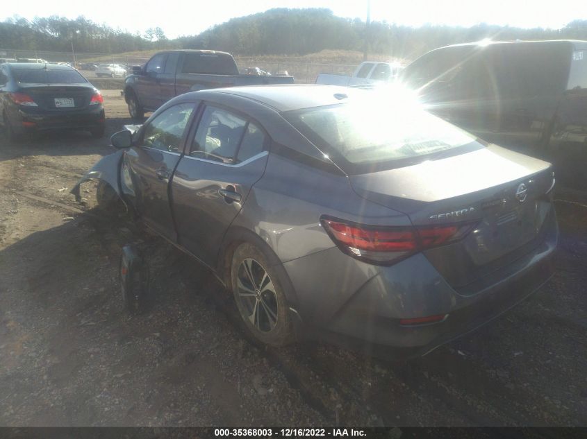 2021 NISSAN SENTRA SV VIN: 3N1AB8CVXMY241230