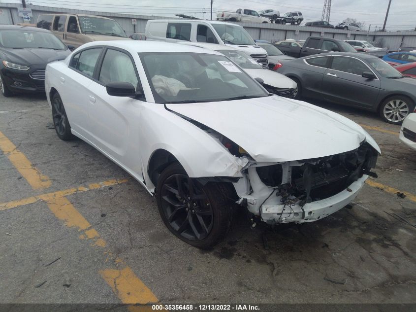 2022 DODGE CHARGER SXT VIN: 2C3CDXBG5NH225459