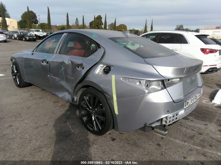2022 LEXUS IS IS 350 F SPORT VIN: JTHGZ1B28N5054261