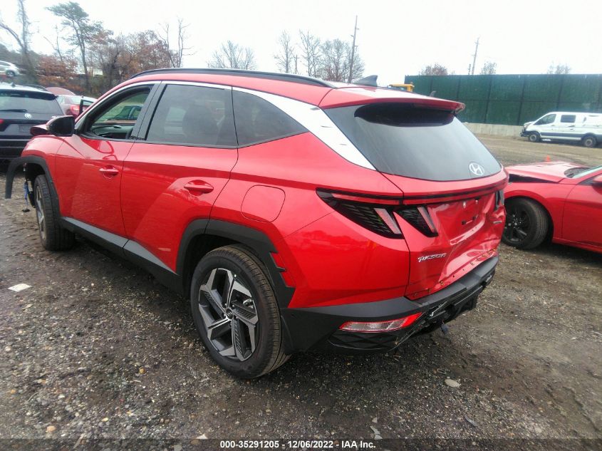 2022 HYUNDAI TUCSON LIMITED VIN: 5NMJECAE5NH139128