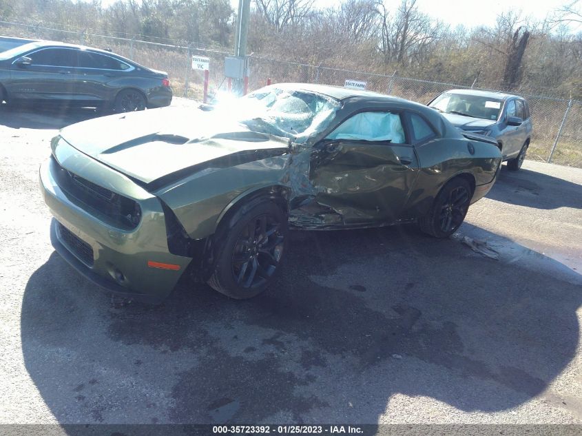 2022 DODGE CHALLENGER SXT VIN: 2C3CDZAG8NH212119