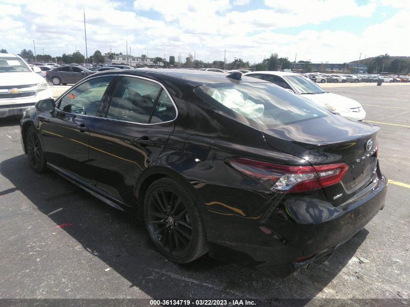 2022 TOYOTA CAMRY XSE VIN: 4T1K61AK2NU015088