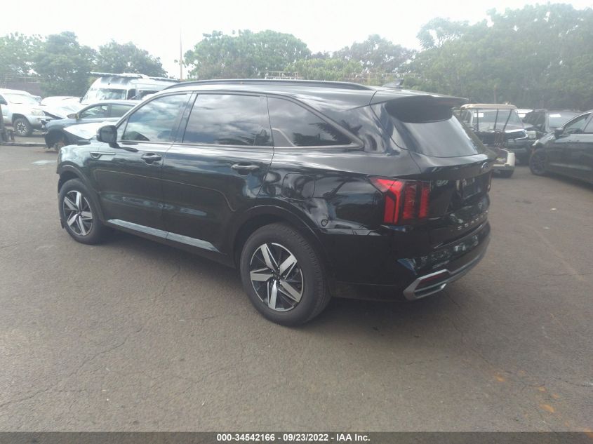 2021 KIA SORENTO EX VIN: 5XYRH4LF8MG011786