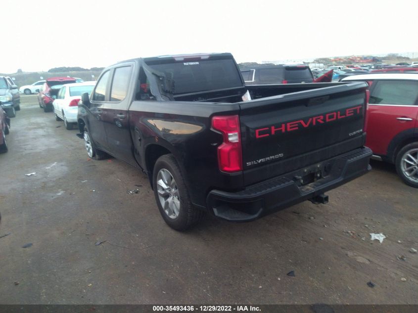 2021 CHEVROLET SILVERADO 1500 CUSTOM VIN: 1GCPWBEK1MZ228030