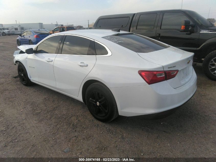 2022 CHEVROLET MALIBU LS VIN: 1G1ZB5ST0NF212755