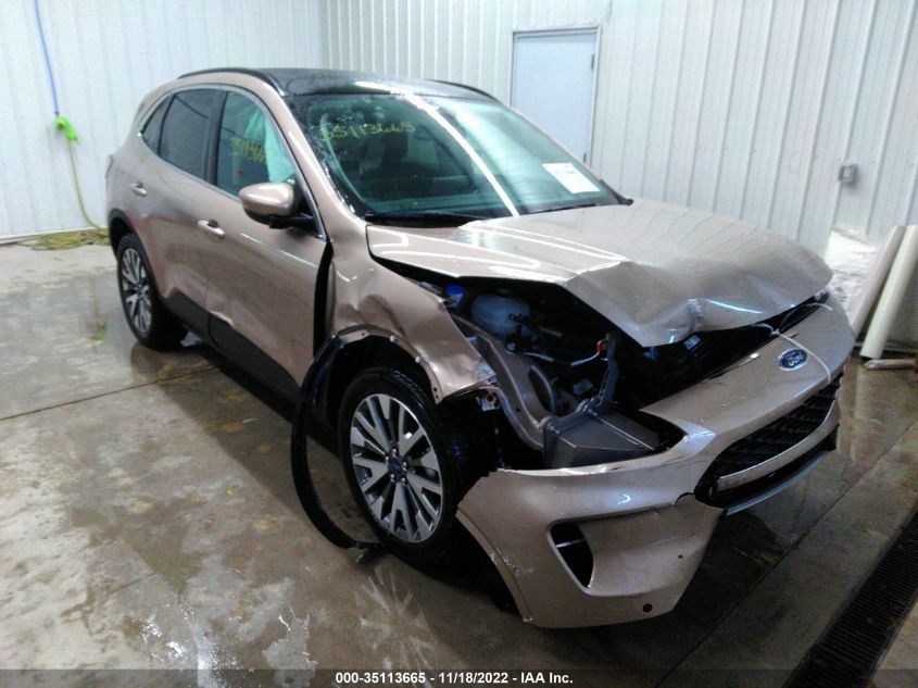 2020 FORD ESCAPE TITANIUM VIN: 1FMCU9J96LUC68451