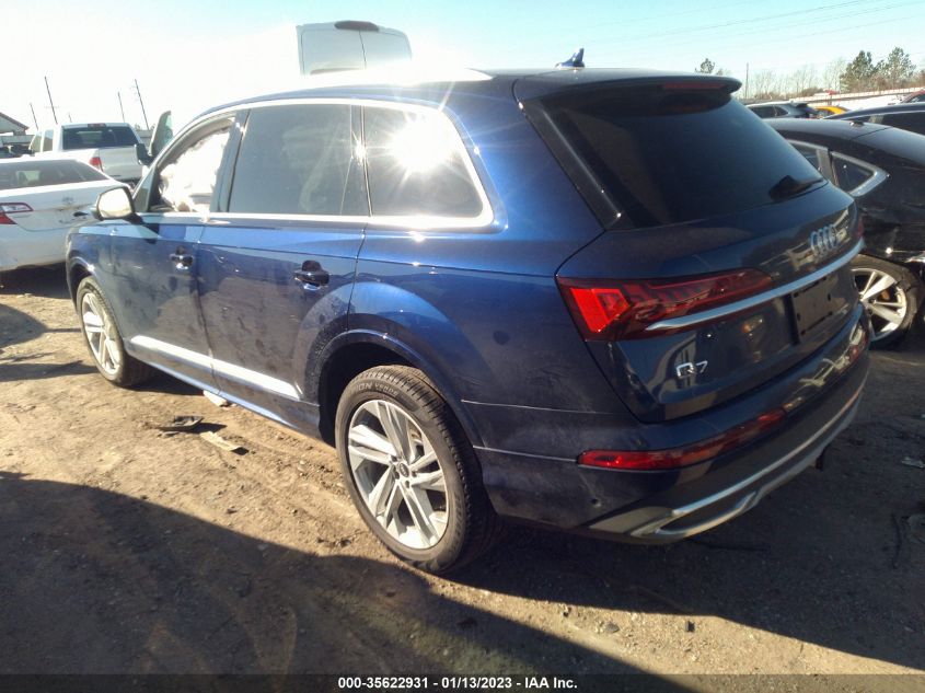 2021 AUDI Q7 PREMIUM PLUS VIN: WA1LXAF71MD017613