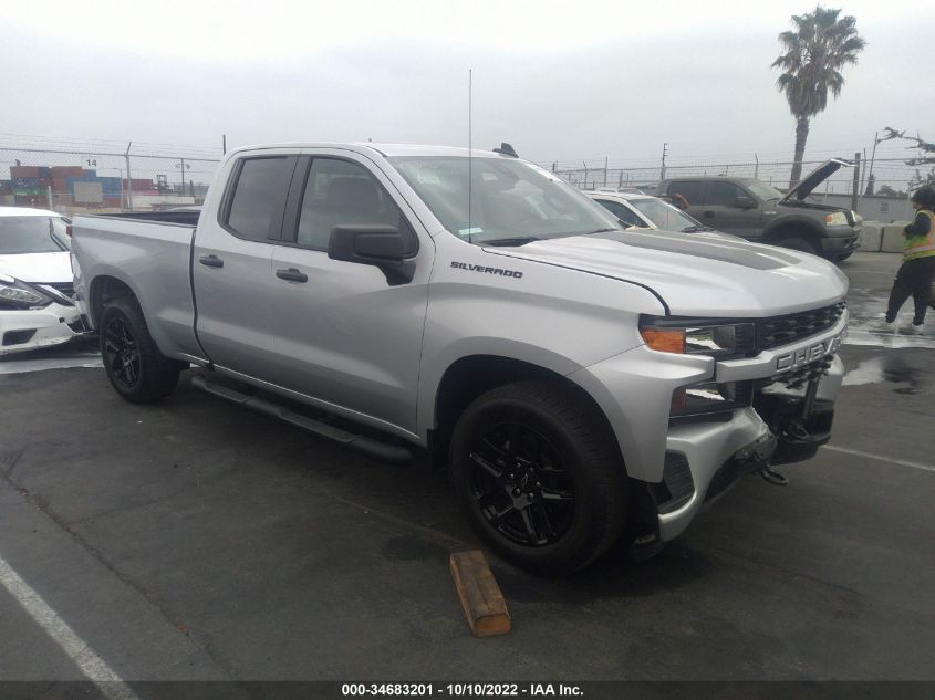 2022 CHEVROLET SILVERADO 1500 LTD CUSTOM VIN: 1GCRWBEK2NZ221596