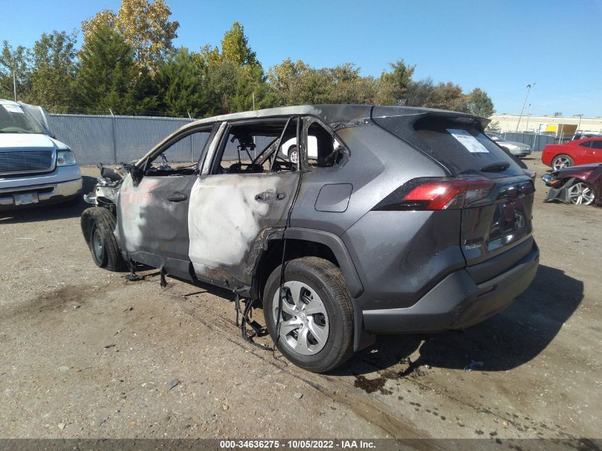 2022 TOYOTA RAV4 LE VIN: 2T3H1RFV5NW220096