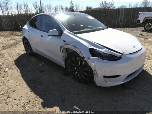 2022 TESLA MODEL Y PERFORMANCE VIN: 7SAYGDEF3NF353363