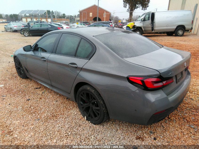2021 BMW 5 SERIES 530I XDRIVE VIN: WBA13BJ00MCG79908