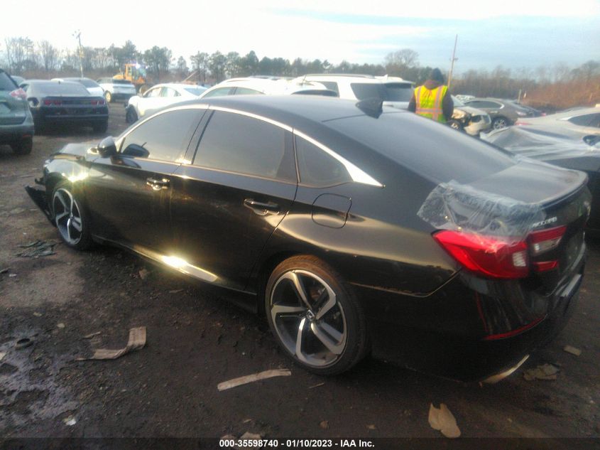 2021 HONDA ACCORD SEDAN SPORT SE VIN: 1HGCV1F45MA101700