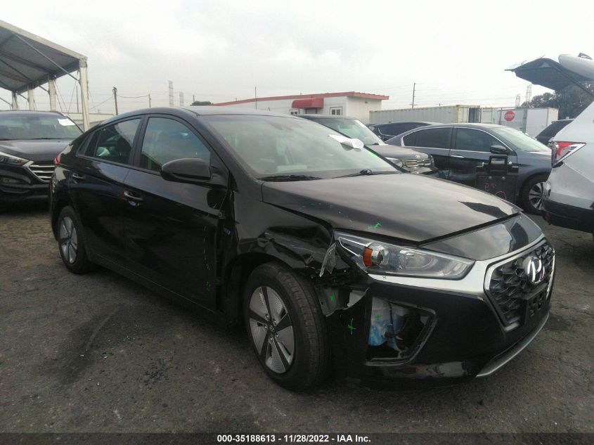 2020 HYUNDAI IONIQ HYBRID BLUE VIN: KMHC65LC9LU210295