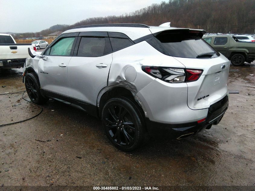 2020 CHEVROLET BLAZER RS VIN: 3GNKBKRS1LS674133