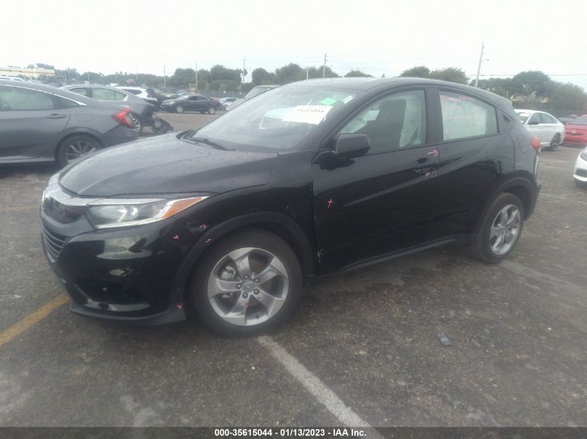 2022 HONDA HR-V LX VIN: 3CZRU5H38NM715470