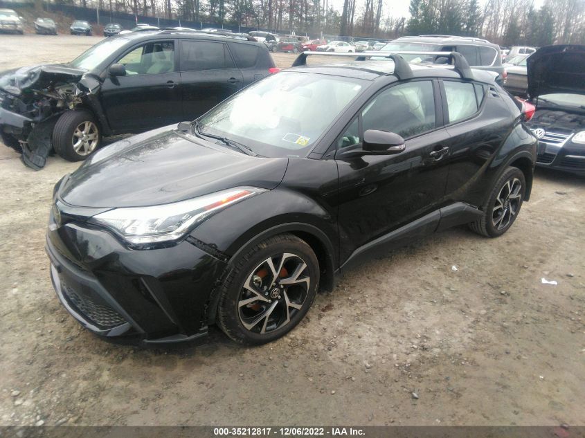 2022 TOYOTA C-HR XLE/LIMITED/NIGHTSHADE VIN: NMTKHMBX2NR142033