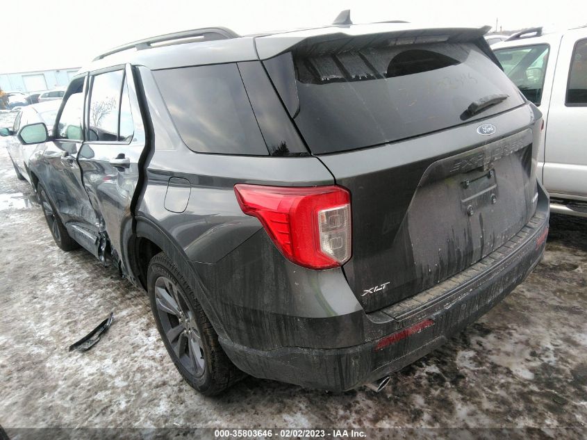 2022 FORD EXPLORER XLT VIN: 1FMSK8DH4NGC04764