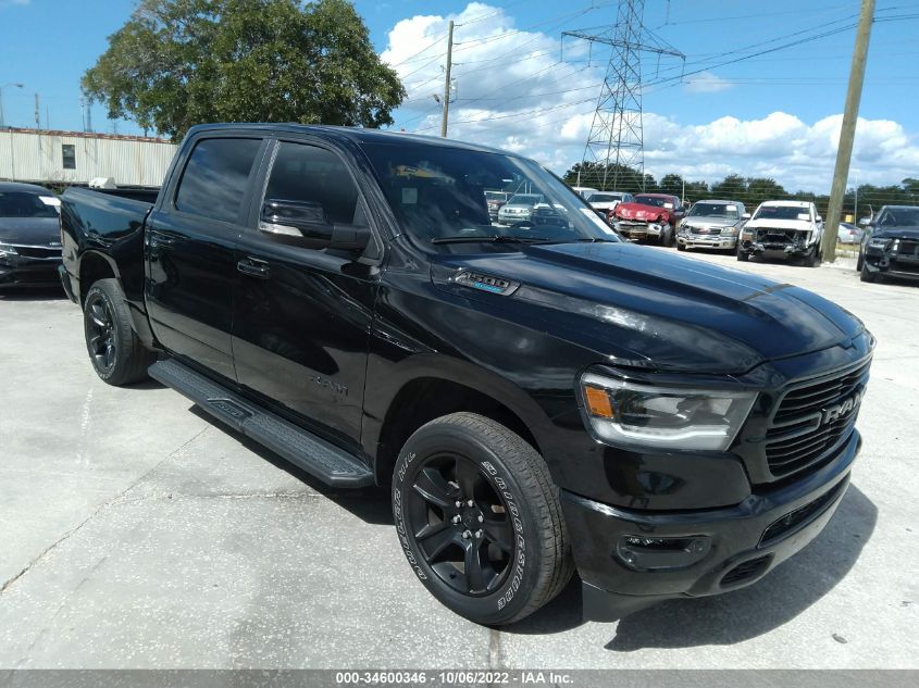 2021 RAM 1500 BIG HORN VIN: 1C6SRFFT1MN707191