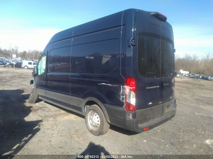 2021 FORD TRANSIT CARGO VAN VIN: 1FTBR2X82MKA77517