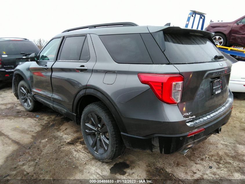 2021 FORD EXPLORER XLT VIN: 1FMSK8DH3MGA04974