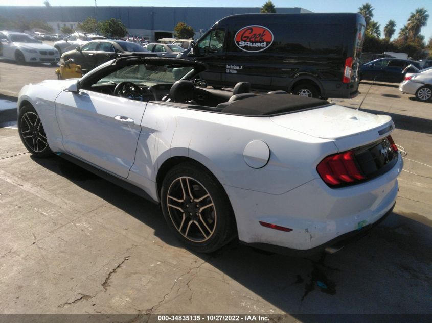 2022 FORD MUSTANG ECOBOOST VIN: 1FATP8UH7N5101107