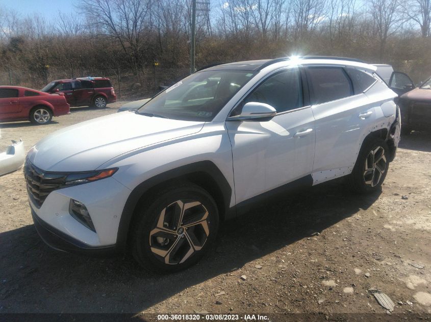 2022 HYUNDAI TUCSON LIMITED VIN: 5NMJECAE2NH078868