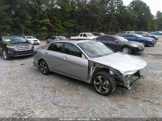 2022 HYUNDAI ELANTRA SEL VIN: 5NPLN4AGXNH078460