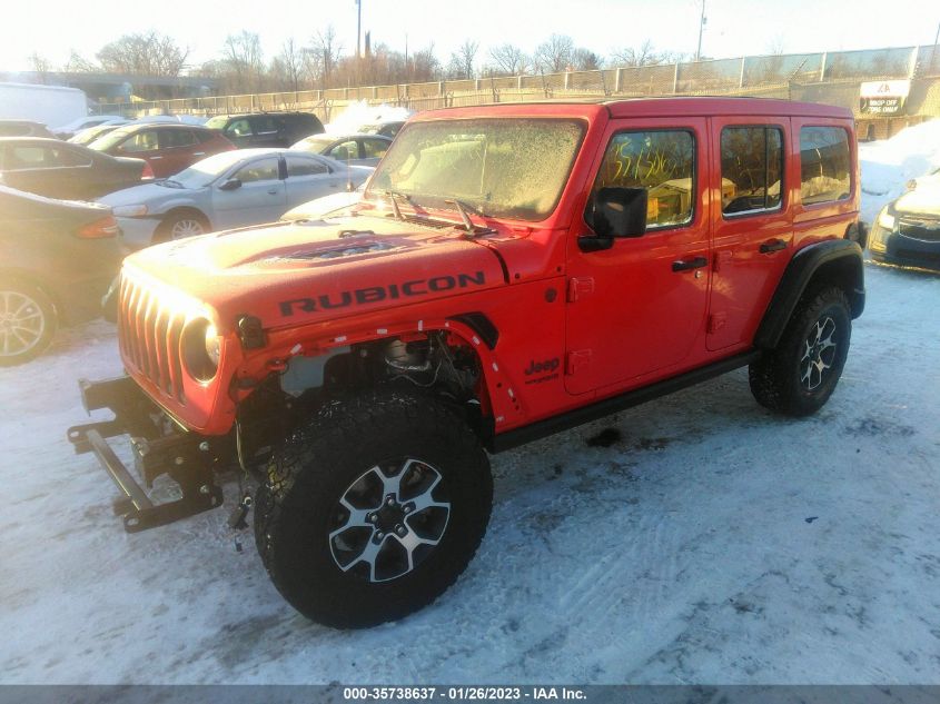 2021 JEEP WRANGLER UNLIMITED RUBICON VIN: 1C4HJXFN0MW610513