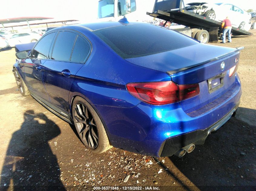 2020 BMW M5 COMPETITION VIN: WBSJF0C02LCE50777