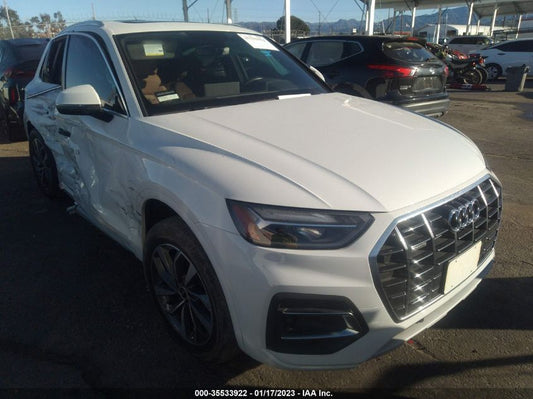 2021 AUDI Q5 PREMIUM VIN: WA1AAAFYXM2032155