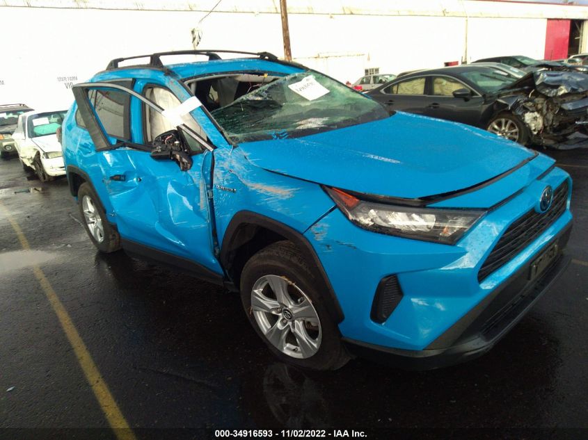 2020 TOYOTA RAV4 HYBRID LE VIN: 2T3MWRFVXLW067504