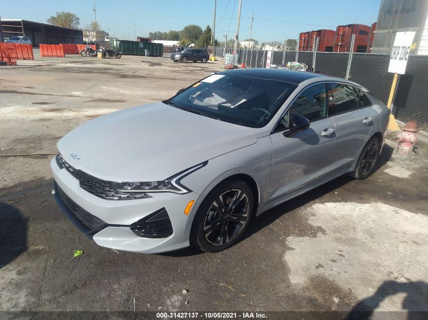 2022 KIA K5 GT-LINE VIN: 5XXG64J2XNG110497