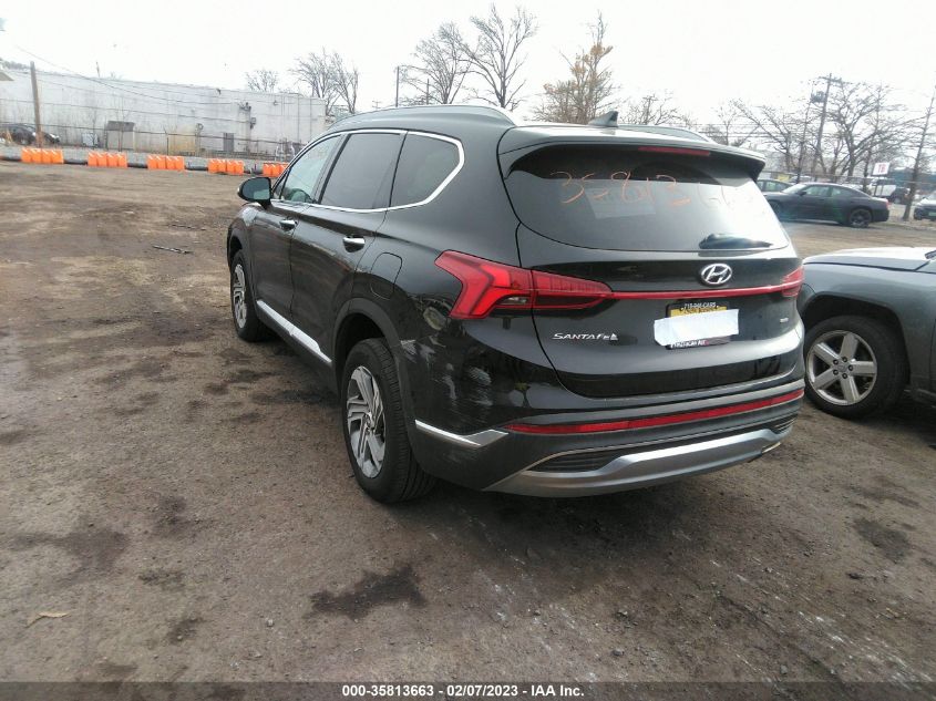 2022 HYUNDAI SANTA FE SEL VIN: 5NMS3DAJ0NH445814