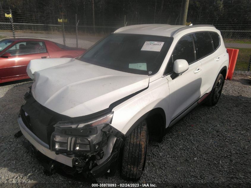 2022 HYUNDAI SANTA FE SEL VIN: 5NMS24AJ0NH463717