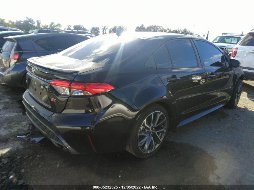 2021 TOYOTA COROLLA SE/NIGHTSHADE/APEX SE VIN: 5YFS4MCE1MP070176