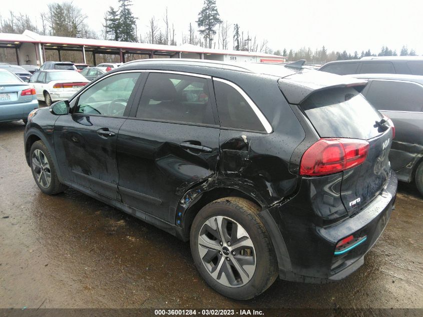 2022 KIA NIRO EV S VIN: KNDCC3LG9N5160113