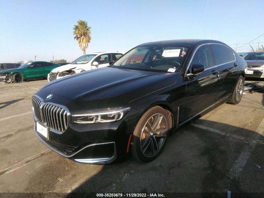 2020 BMW 7 SERIES 750I XDRIVE VIN: WBA7U2C06LGJ59124