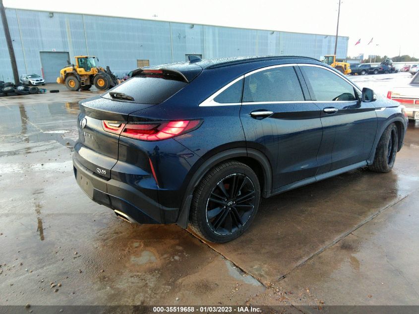 2022 INFINITI QX55 LUXE VIN: 3PCAJ5J32NF113089