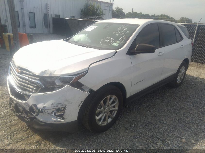 2021 CHEVROLET EQUINOX LS VIN: 3GNAXHEV0MS180444