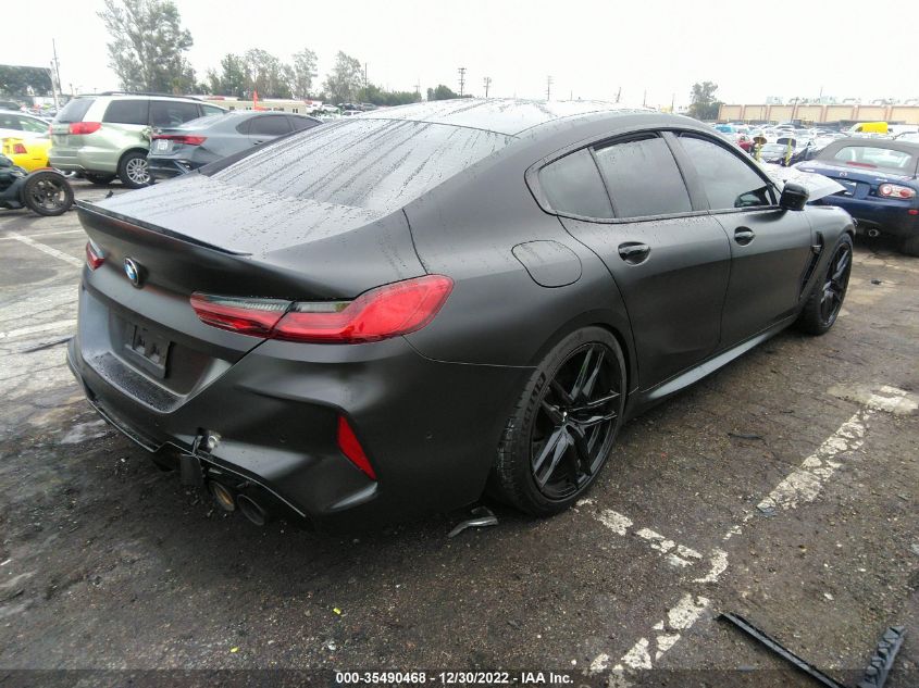 2021 BMW M8 VIN: WBSGV0C02MCF29719