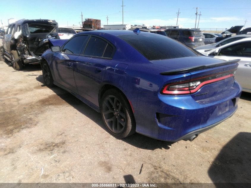 2022 DODGE CHARGER GT VIN: 2C3CDXHGXNH133738