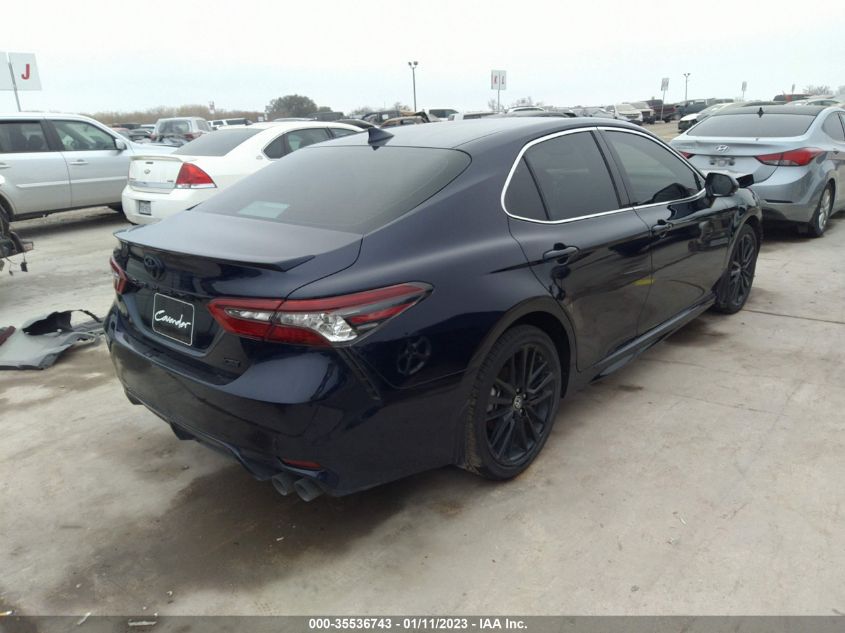 2022 TOYOTA CAMRY XSE VIN: 4T1K61AK0NU719323