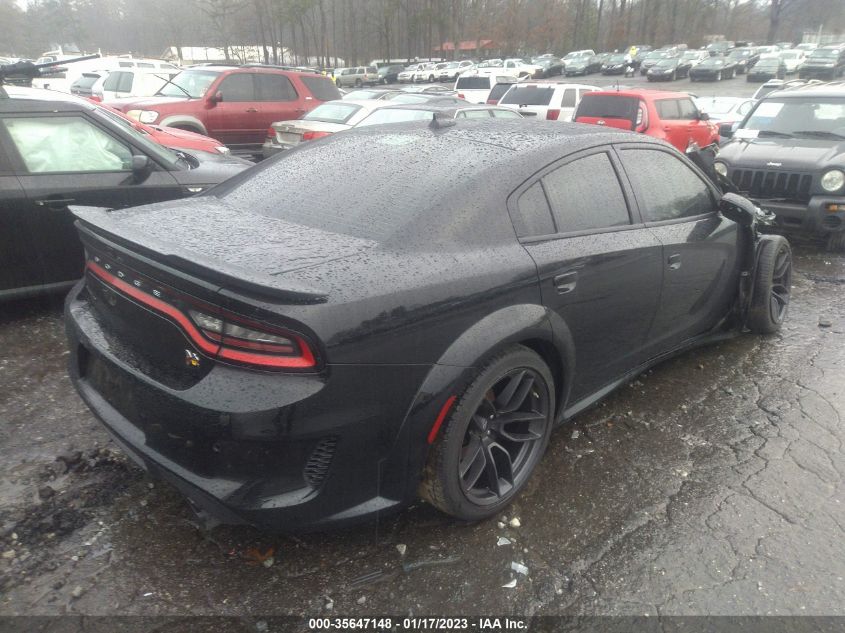 2021 DODGE CHARGER SCAT PACK WIDEBODY VIN: 2C3CDXGJXMH684859