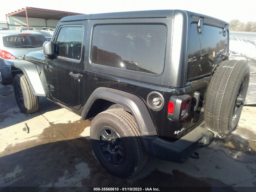 2022 JEEP WRANGLER SPORT VIN: 1C4GJXAGXNW174503