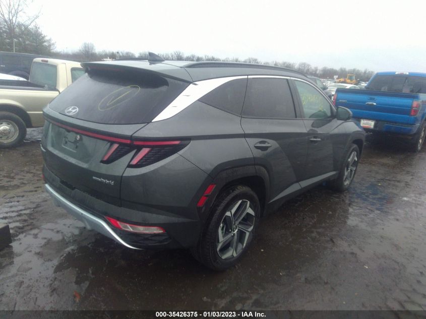 2022 HYUNDAI TUCSON HYBRID LIMITED VIN: KM8JECA12NU051073