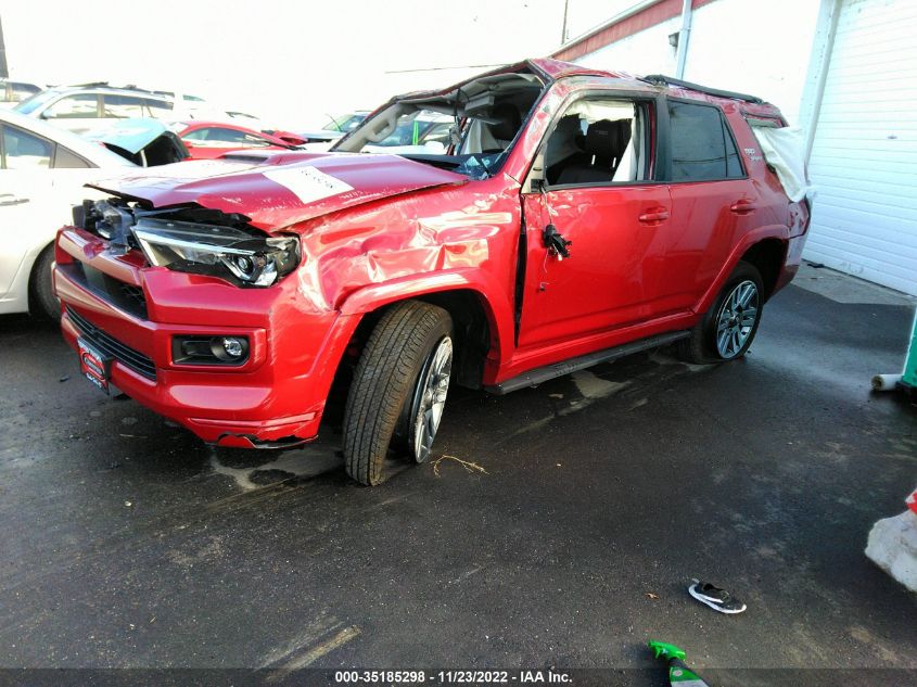 2022 TOYOTA 4RUNNER TRD SPORT VIN: JTESU5JR9N5985136